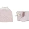 UGG Kids Jesse Bow II & Beanie (Infant/Toddler) -Ugg 7120JpTVwYL. AC SR920736